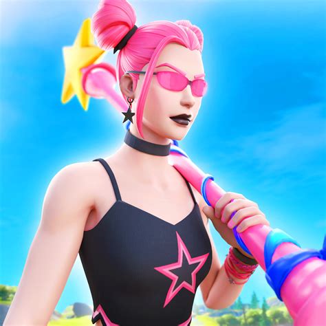 Related Fortnite PFP Surf Witch Default Outfit Wallpapers An amazing Fortnite PFP shows the default version of the rare outfit Surf Witch that holds a Star Wand harvesting tool. . Surf witch pfp